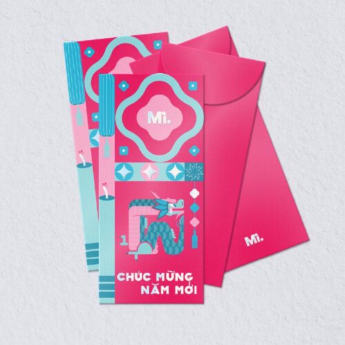 Bao lì xì Giấy Mỹ Thuật - 002