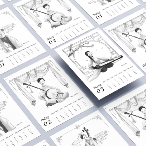Lịch treo tường - 002