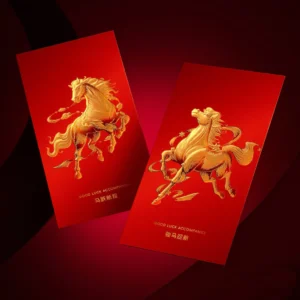 In bao lì xì dập khuôn nổi cao cấp