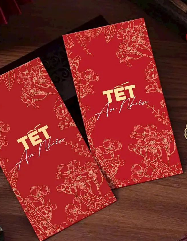 Bao lì xì đỏ truyền thống - May mắn cả năm