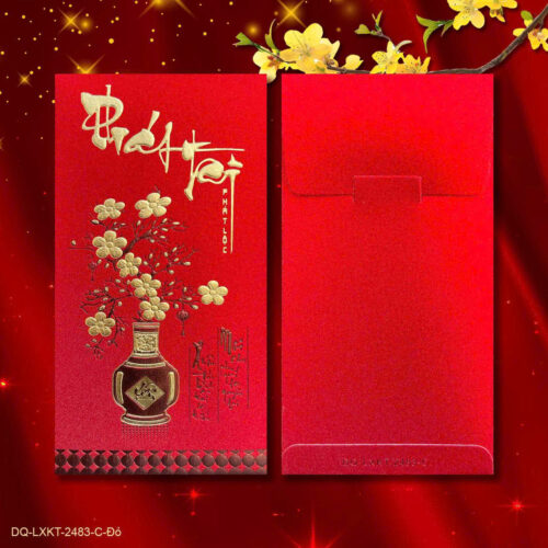 Bao lì xì giấy kim tuyến