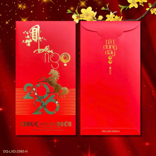 Bao Lì Xì Giấy Couche