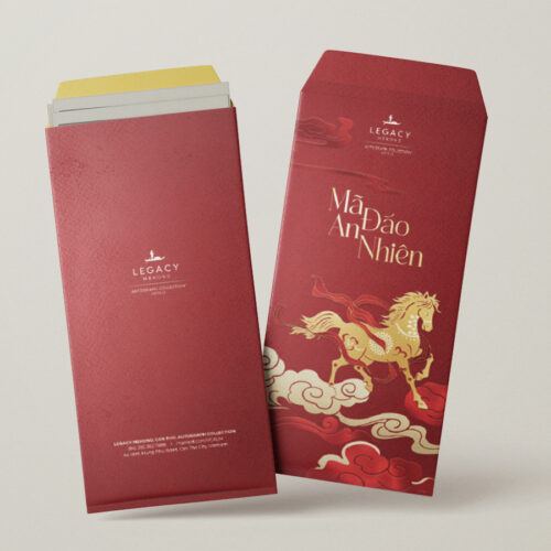 Bao lì xì ép kim - dập nổi cao cấp